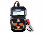Tester: rechargeable batteries | 140x83x21mm | Display: LCD 2"