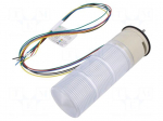 Signalling column | red/orange/green | LED | 24VDC | 24VAC | IP53 | 60mm