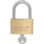 Tooted koju ja aeda // Lukud ja v&otilde;tmed // Kł&oacute;dka mosiężna wzmocn. hartow. kabłąk 40mm szt.1 skin pack