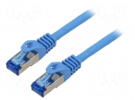 Patch cord | S/FTP | Cat: 6a | RJ45 plug,both sides | stranded | CCA