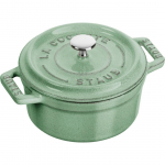 STAUB MINI COCOTTE Mini Cast Iron Pot Round 250 ml, Mint