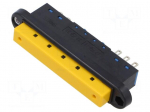 Safety switch: enabling switch | HE2B | DPDT | IP65 | plastic | yellow