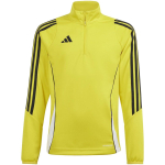 Sweatshirt for kids adidas Tiro 24 Training Top yellow IR9365 164cm