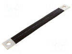 Braids | insulated earthing tape | W: 25mm | 35mm2 | &Oslash;1: 11mm | &Oslash;2: 11mm