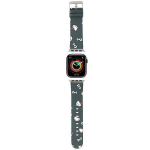 Strap Hello Kitty  Hello Kitty Heads & Bows Pattern Strap for Apple Watch 38/40/41mm - Black