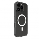 Back panel cover Evelatus Apple iPhone 16 Pro Clear Case With MagSafe and Camera Protection Transparent