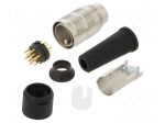 Connector: M16 | plug | male | PIN: 14 | 3A | 32V | 581 | soldering | straight