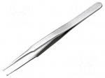 Tweezers | 120mm | SMD | Kind of blade: straight