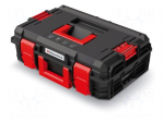 Chest | tool case | black | polymer | X BLOCK PRO | 546x380x194mm | IP55