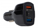 Mobiiltelefonid ja tarvikud // USB autolaadijad // 75-780# Ładowarka samochodowa g31a 3x usb-c+2xusb-a