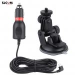 SJCam Original SJ8 Camera Car Suction Cup Fixation + Type-C USB Charger 5V 2A