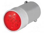 LED | 46 | 24VAC | red | 24VDC | -25&divide;55&deg;C