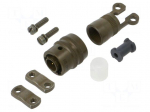 Connector: military | plug | male | PT/451 | 7.5A | 600V | PIN: 3 | straight
