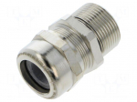 Cable gland | M25 | 1.5 | IP66 | brass | HELUTOP&reg; HT-MS-EX-d