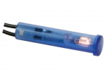 ROUND 7mm PANEL CONTROL LAMP 24V BLUE