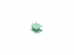 MALE SOCKET CONNECTOR / 90&deg; - 2 POLES