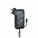 Promate PowerPack-10i Charger Power Bank 22W / 10000mAh / USB-C / QC3.0 / iWatch 2,5W / 220V EU/US/UK