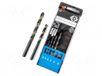 Drill set | for metal | high speed steel cobalt HSS-Co | metal
