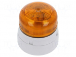 Signaller: lighting | flashing light | white | Flashguard | 230VAC
