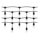 Uued tooted // Girlanda oświetleniowa - 1 sznur 20 m (20 opraw) + 20 żar&oacute;wek LED 1W E27, 3000K + 1 żar&oacute;wka gratis