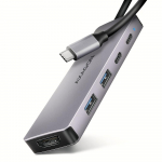 AXAGON USB-C 5Gbps 5in1 Hub | HMC-5H60