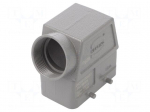 Enclosure for connectors: HDC | Type: high | Gland: PG29