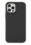 Back panel cover Eco Apple iPhone 12 Pro Max Silicone Cover Phone Shell Case Black