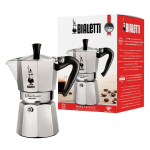 Bialetti Moka Express Moka pot 0.775 L Aluminium, Black