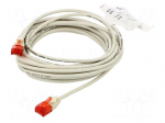 Patch cord | U/UTP | Cat: 6 | RJ45 plug,both sides | stranded | Cu | 5m