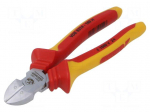 Pliers | side,cutting,insulated | 180mm | steel