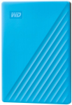 External Hard Drive Western Digital My Passport 2TB Cyan Blue