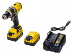 Drill/driver | battery | drilling,percussion drilling | 80Nm | 18VDC