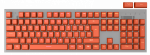 Keyboard keys Genesis Lead 300 Orange