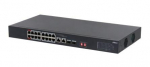 Dahua Technology PoE S3218-16ET-135 network switch Unmanaged L2 Gigabit Ethernet (10/100/1000) Power over Ethernet (PoE) 1U Black