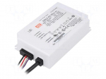 Power supply: switched-mode | LED | 65W | 36VDC | 1.8A | 180&divide;295VAC
