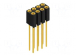 Connector: pin strips | socket | female | PIN: 8 | THT | 3A | 150V | BL 14