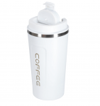 RoGer Thermos Mug with LED Temperature Display 500ml White