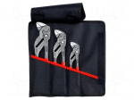 Tools set: pliers | case | adjustable | 3pcs.