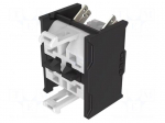 Contact block | 22mm | 04 | front fixing | plug-in terminals | 500VAC