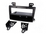 Radio mounting frame | Mazda | 1 DIN | black