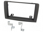 Radio mounting frame | Fiat,Lancia | 2 DIN | grey