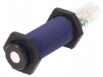 Sensor: ultrasonic | straight | Range: 0&divide;0.5m | PNP / NO | Housing: M18