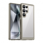 Other goods Hurtel Outer Space Case with Gel Frame for Samsung Galaxy S25 Ultra - Clear Black