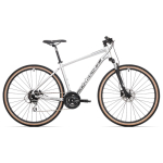 Maastikuratas Rock Machine Crossride 300 Gloss Silver/Black/Grey (Ratta suurus: 29 Raami suurus: XL)