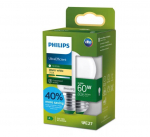 PHILIPS LED stikla 60W P45 E27 2700K matēta ultra energoefektīva spuldze 8721103052117 929004586301