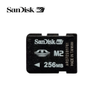 SanDisk M2 Memory Stick Micro Memory Card Storage Media 256 Mb Used Tested Formated Bulk