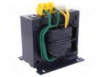 Transformer: mains | 500VA | 400VAC | 24V | Leads: terminal block | IP00