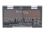 Rimmel London Brow This Way Set and Pallette For Eyebrows 2,4g