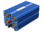Converter: automotive dc/ac | 2kW | Uout: 230VAC | Out: mains 230V