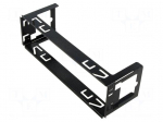 Universal mounting half frame | 1 DIN | Blaupunkt,Philips | black